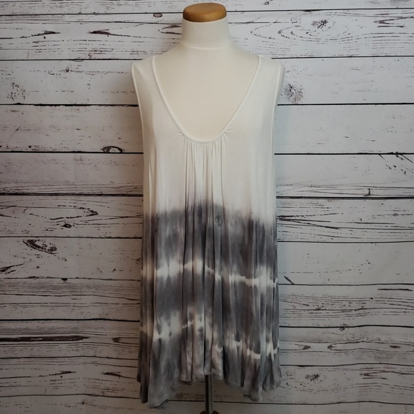 Free People Tops - Free People Sebastion Tie Dye Tank Top Tunic NWOT